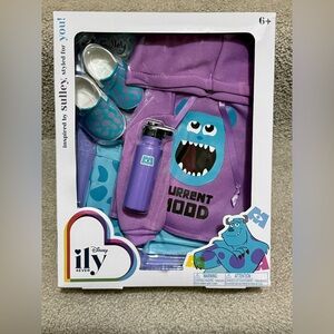 Disney ily 4EVER Purple Charm Hoodie Set